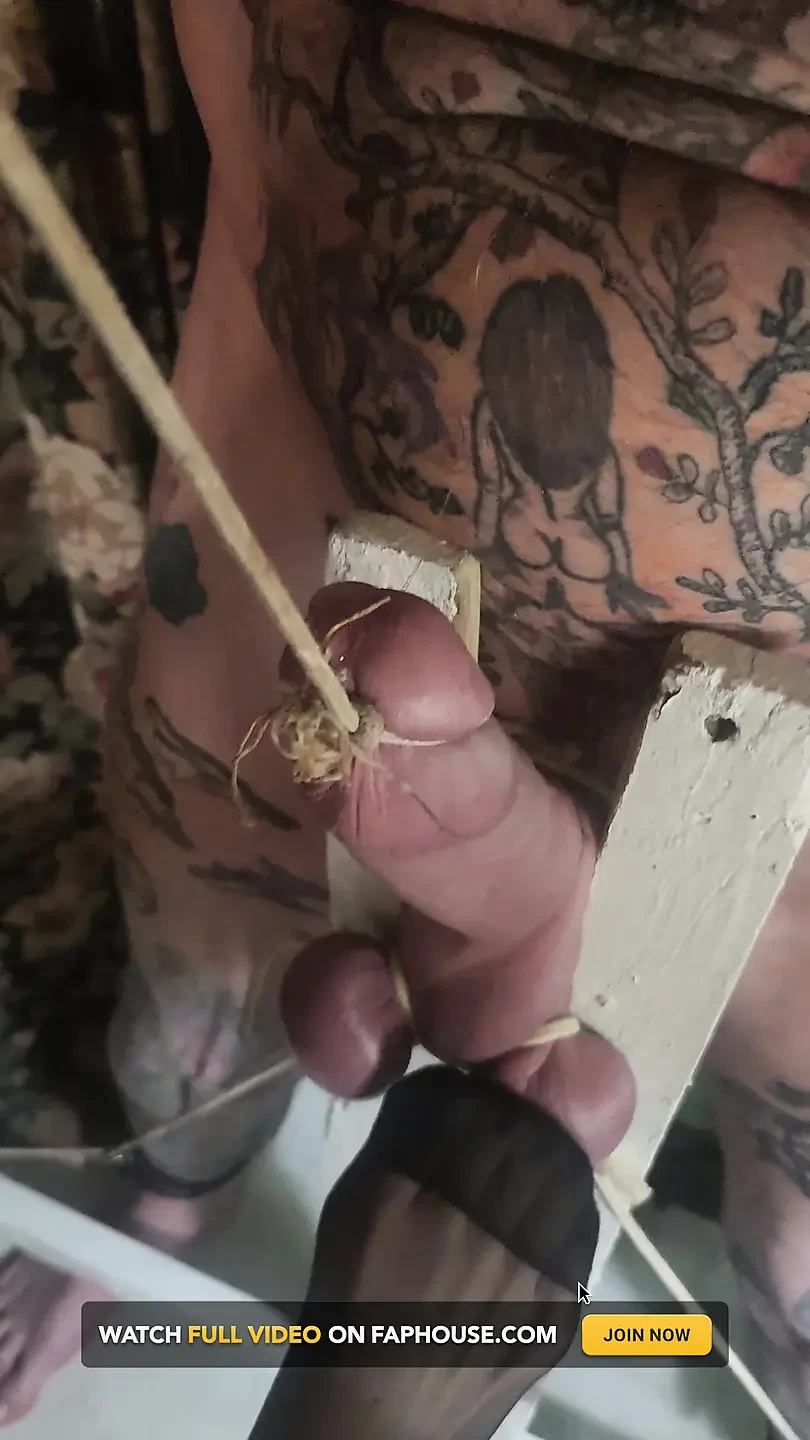 Goode Girl Unholy Crucifix Ballbusting Pt2