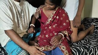 Indian Cute Bhabhi Cheating with husband and fucking with her two step-brother