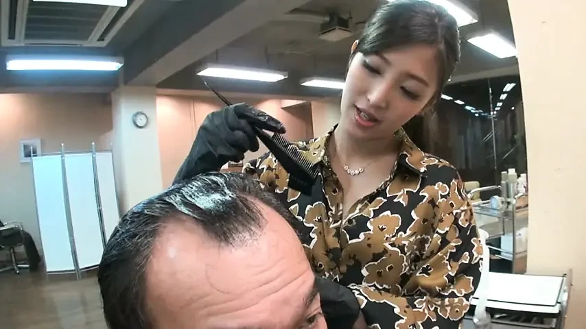 That Salon Where Her Eyes Keep Meeting Mine Like She Wants More