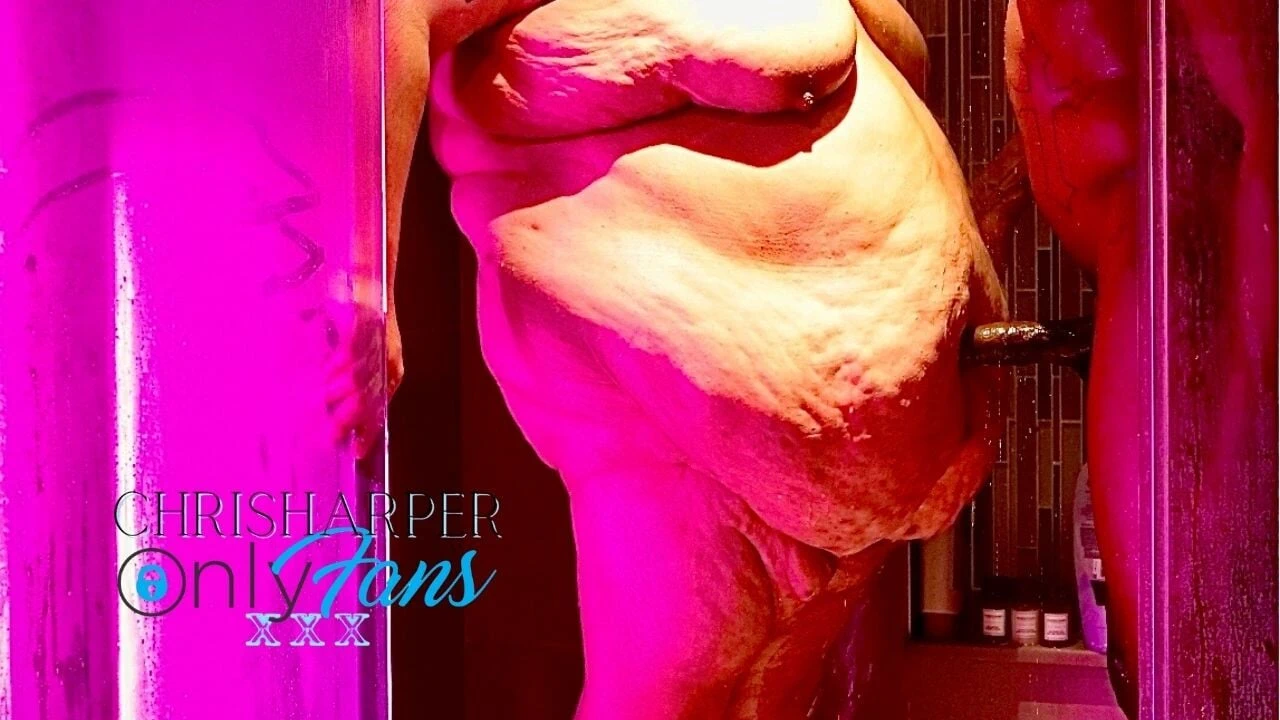 SSBBW fucks BBC in the Shower with her giant belly