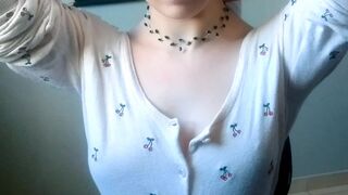 Just a cute girl .The Unboxing of my first lingerie in my life I barely speak english that time,but i hp u feel the excitement