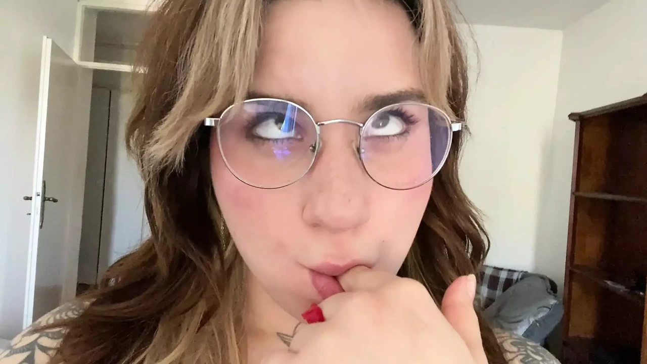 Daddy punsihed my throat and my tight little pussy