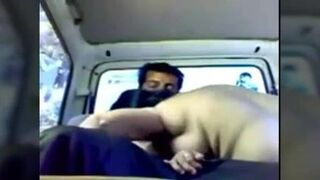 Desi marathi aunty moaning in car