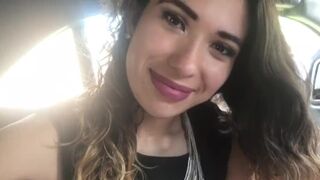 Car head by 18 years old teen and cum swallow