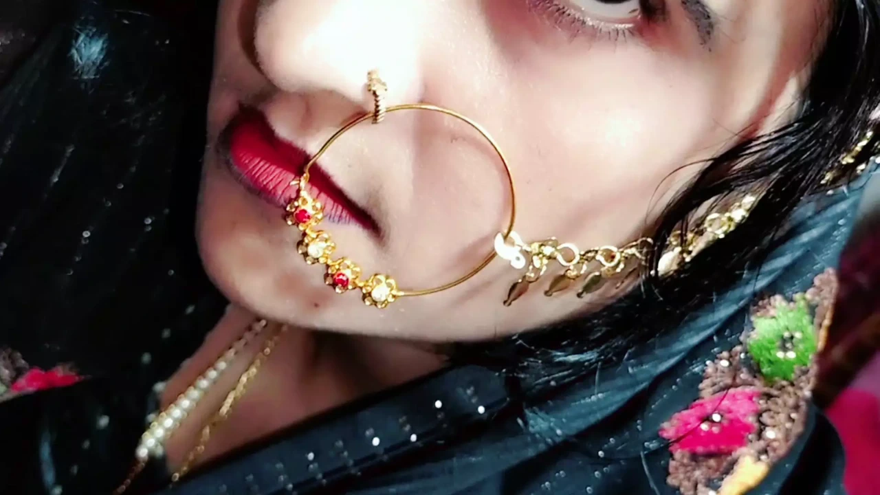 Indian Village newly married women first time Blowjob