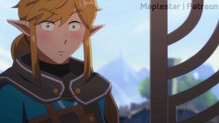 Link catches Purah working on her latest "Invention"