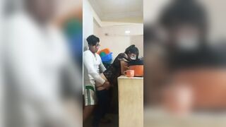 Employee in the kitchen