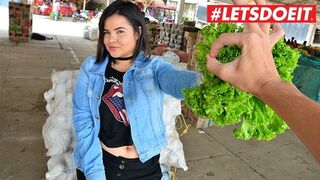 LETSDOEIT - Petite Chubby Colombian Beauty Is Picked Up To Get Fucked