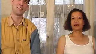 Hairy Mature Slut Sodomized and Fist-fucked in Threesome