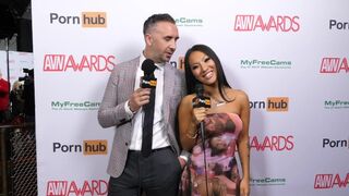 Pornhub on the Red Carpet with Asa Akira and Keiran Lee