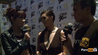 PornhubTV Holly Michaels Interview at 2014 AVN Awards