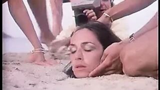 You can use her head as you wish! Funny!