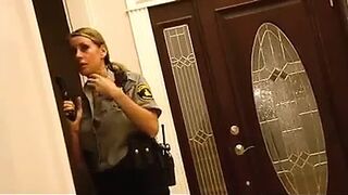 Blonde cop