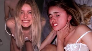 SUBMISSIVE TEEN CHOKED AND FUCKED - She Likes It Kinky