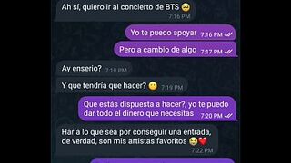 The most sought-after landlord, Peruvian girl gives her ass to see BTS, I'll do anything