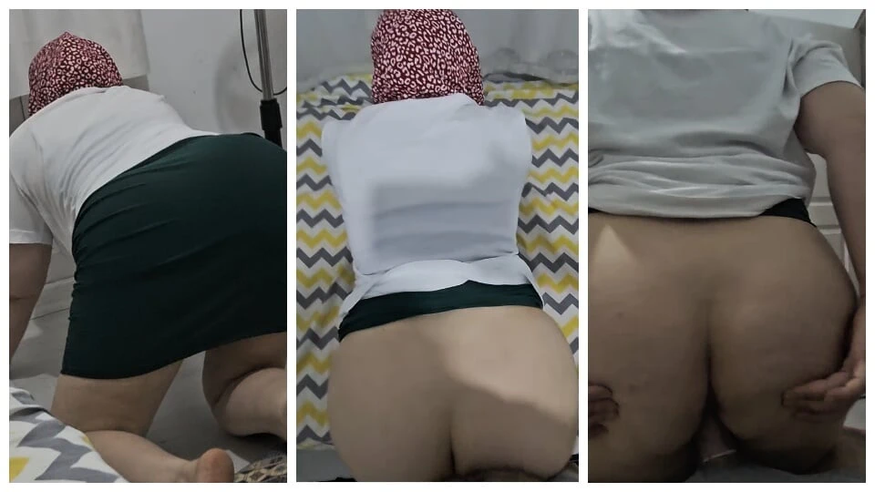 Landlord collapses on Syrian housekeeper Bad Sikiyoe Turkish Porn