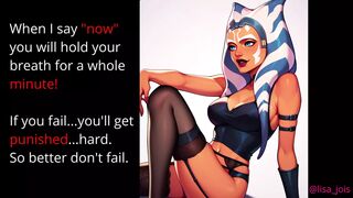 Ahsoka Tano is your Master JOI (Breathplay, CBT)
