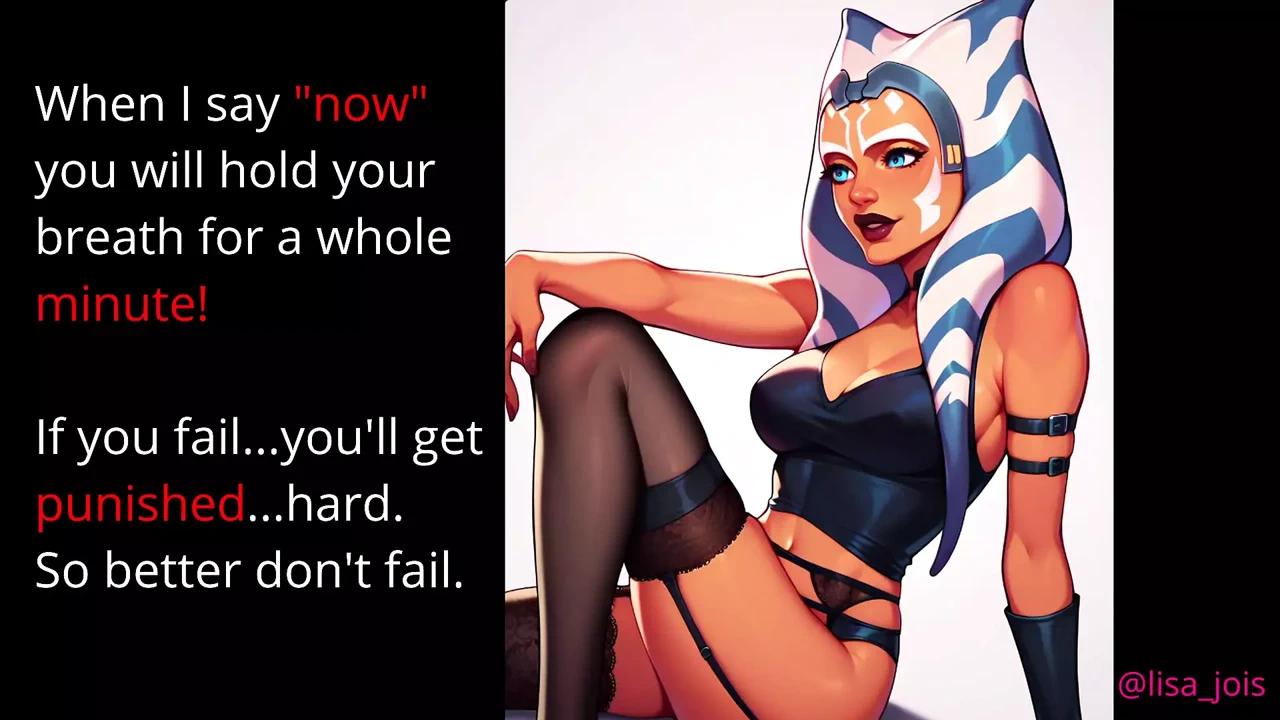 Ahsoka Tano is your Master JOI (Breathplay, CBT)