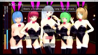 Girl Beats Hero 3 0,05 Bunny Girls