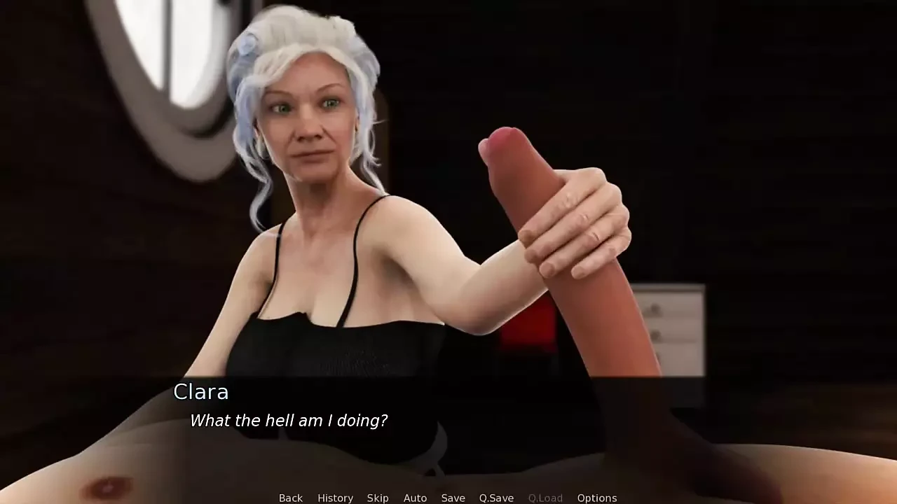 Between Salvation and Abyss #24 Sexy Granny Can't Take Her Hand Off My Big Dick
