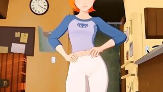 Gwen Tenison feom Ben ten make a sexy dance