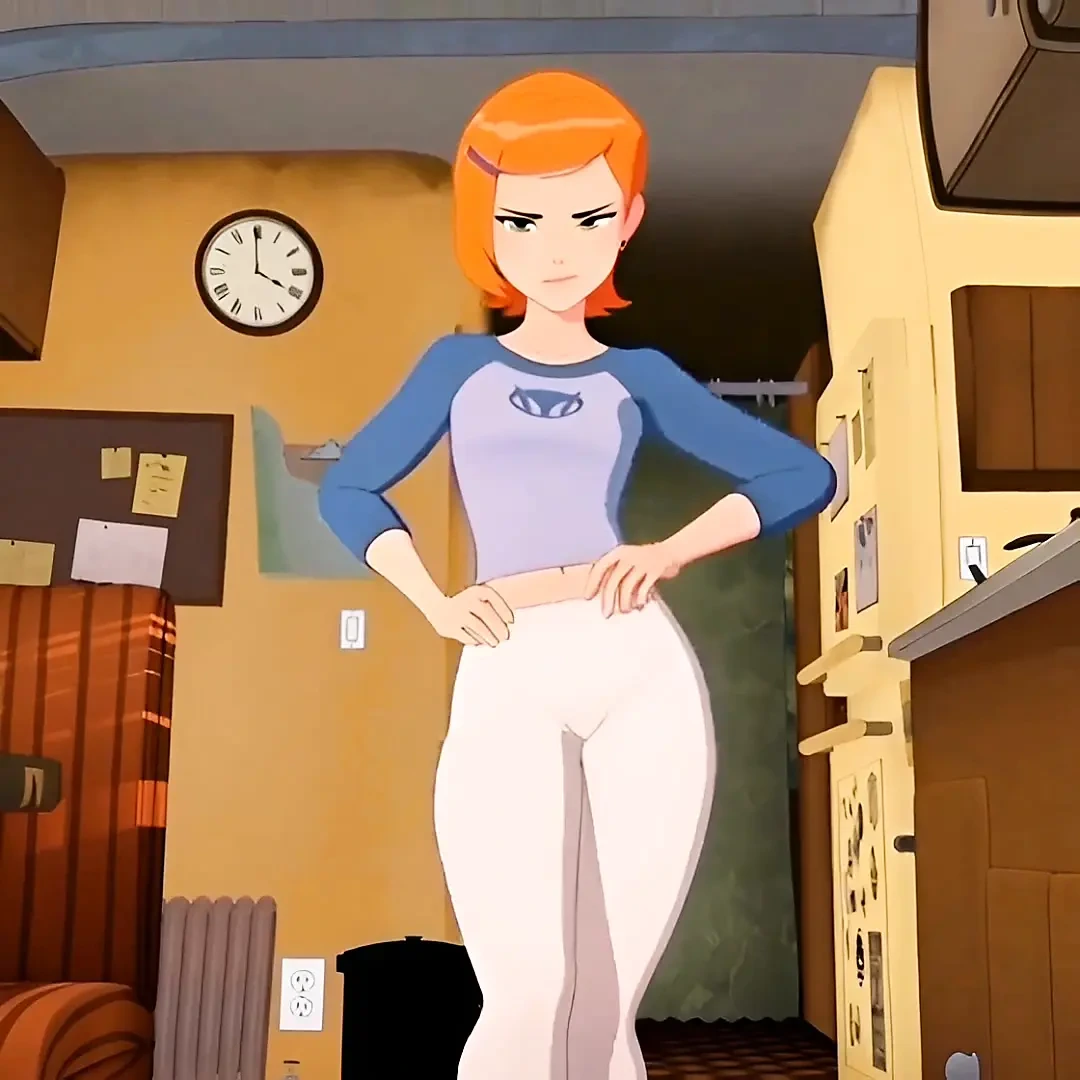 Gwen Tenison feom Ben ten make a sexy dance