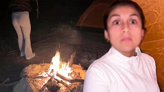 I invited my best friend's girlfriend to go camping near Screaming Mountain.
