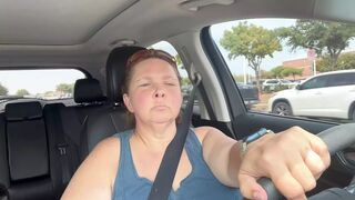 Waiting in the carpool line at school