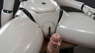 Two Sex Droid Ready To Fuck POV AI Porn