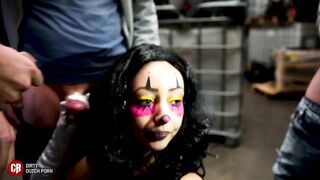 Cum Dump Teenie Clown!