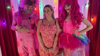 Maisie Lewis Meets the Pink Cock Crazed Clowns