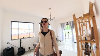 The anal exam of the little blind patient.