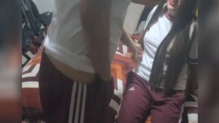 HOME VIDEO! Schoolgirl Fucking!, I FUCKED my CLASSMATE's ASS! We went out AFTER INSTITUTE classes to Fuck!