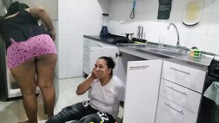 Since my husband is not there and my drain is damaged I will call a good plumber