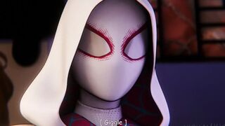 Spider Gwen's X spider miles .