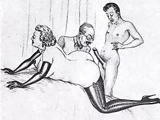 Mature husband wife and lover! Animation!