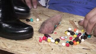 Step on the penis