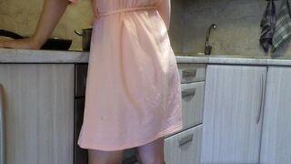 Why should I cook for my stepbrother when I can suck his dick?
