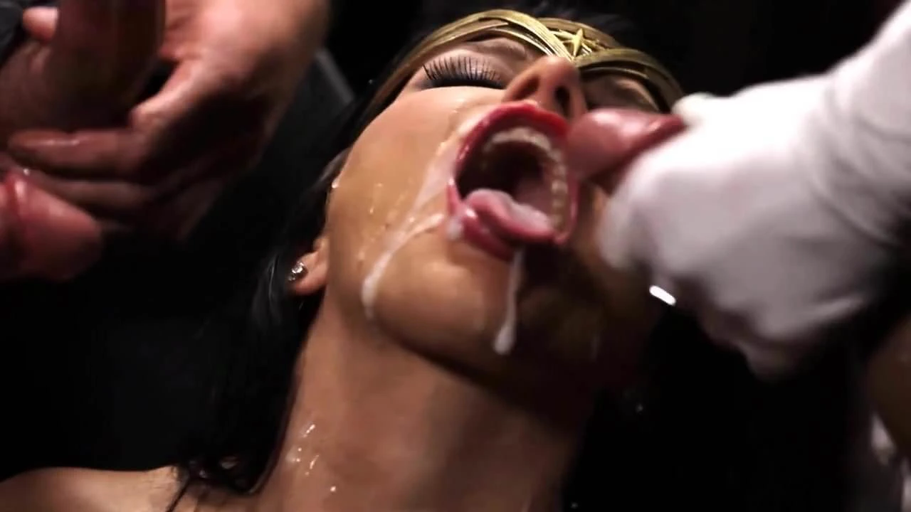 Justice League Gangbang Facial