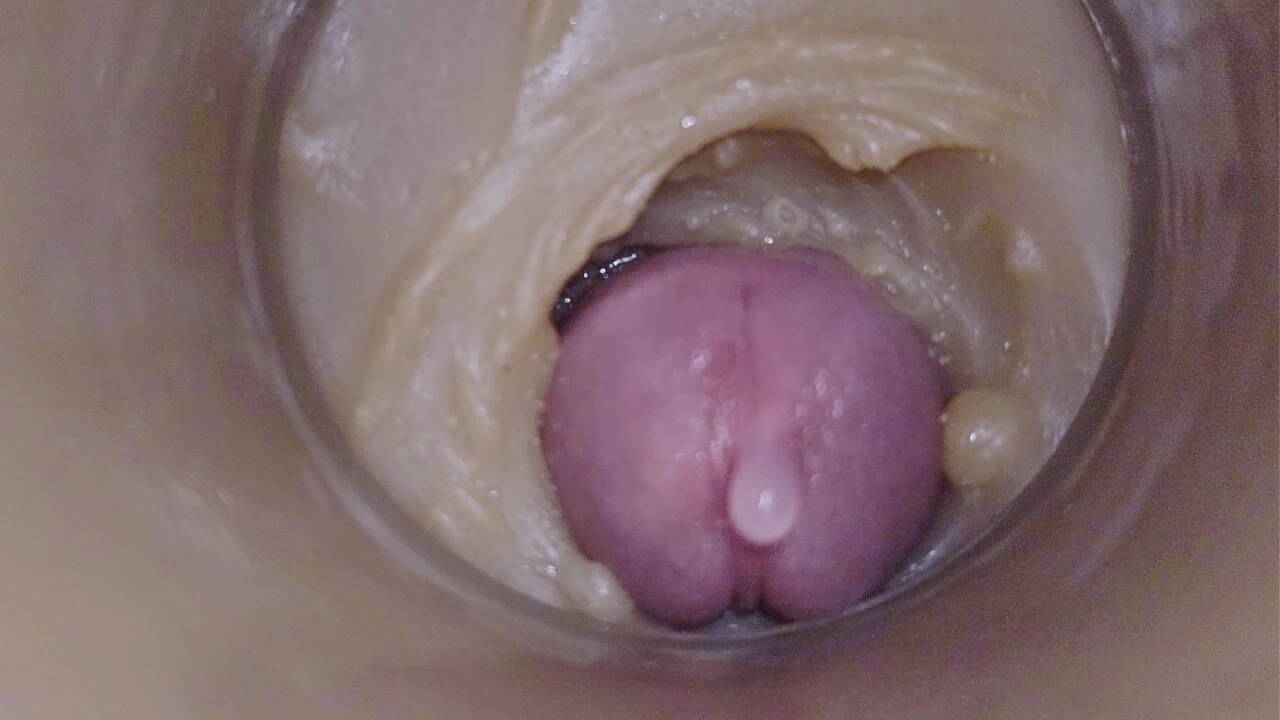 Camera in Vagina, Cervix POV, "Creampie"ASMR 4k