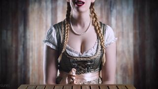 My first sex video! Cheating in the beverage warehouse at the Oktoberfest! - clothedpleasures