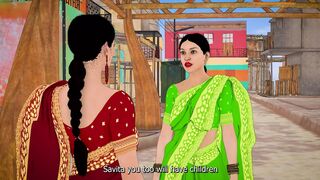Dhongi Baba quenched the thirst of Desi Bhabhi's pussy by Fucked her in the ashram