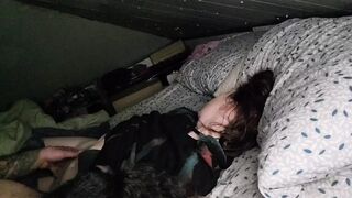 Sharing Bed with Stepsister Who Loves to Fuck Me.