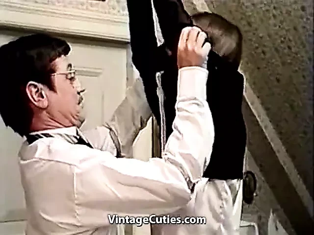 Cute Latina Maid and Her Filthy Boss (1970s Vintage)