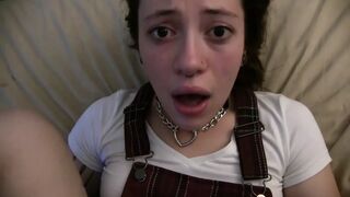 School Girl Step-Daughter Wants Step-Daddy's Cum! Male POV
