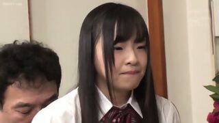 { ENGLISH SUB } A Niece Who Secretly Inserts Ji Po On The Kne - Haruka Megumi