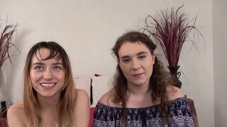 Desperate Amateurs Lana Smalls and friends get their tight little pussies pounded hard by big white cock