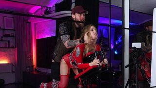 Chained Up Submissive Made To Please Him - Sessa Skye & Themeathammerr