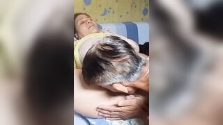 My Wife so Hot and Horny When I Am Doing Eating Her Pussy Fingering Insrt 3 of Kind of Dildo She Squirt and Orgasm Multifle Time