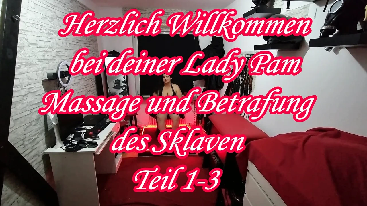 Massage and Punishment of the Slave Part 1-3.